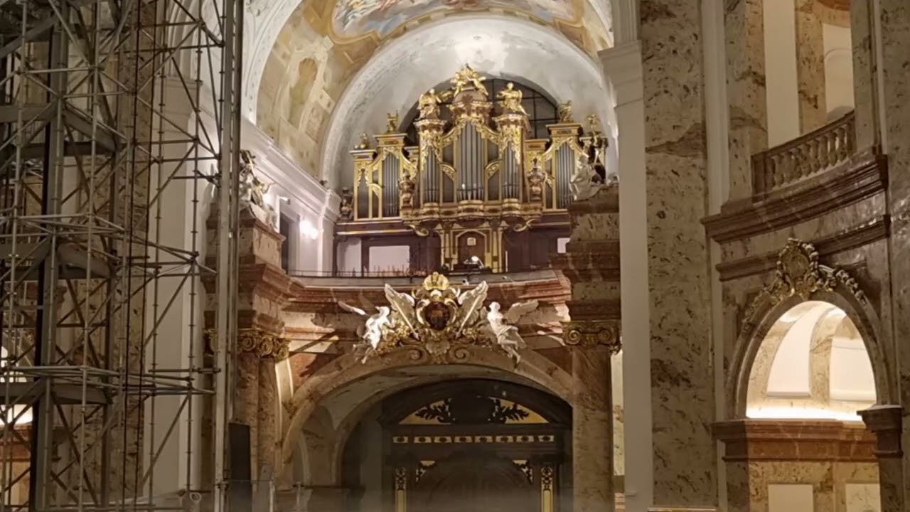 Organ St Charles Church Vienna, Austria - Orgel Karlskirche Wien Nov 06 '22 Patronal City Blessing