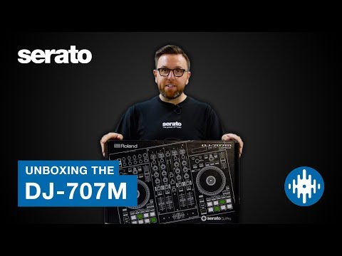 Roland DJ-707M Unboxing | First Look with Serato