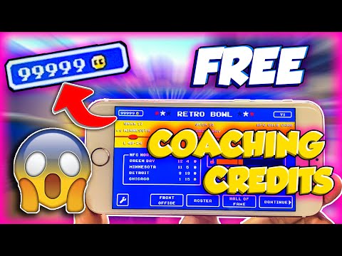 INFINITE COACHING CREDITS GLITCH IN RETRO BOWL! 