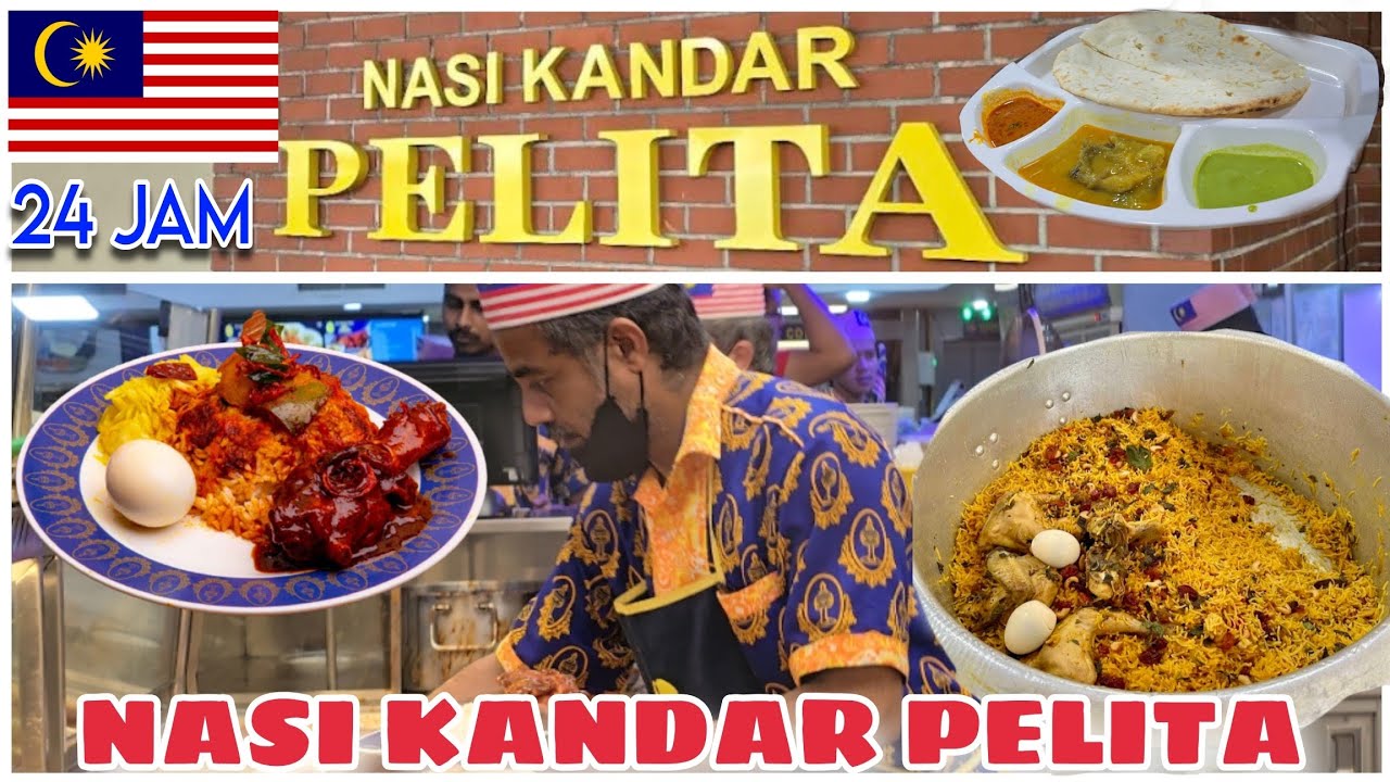 NASI KANDAR PELITA KUALA LUMPUR | THE FAMOUS NASI KANDAR IN MALAYSIA WHICH IS OPEN 24 HOURS A DAY ! 