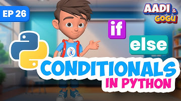 Conditionals in Python | Ep 26 | Coding for Kids
