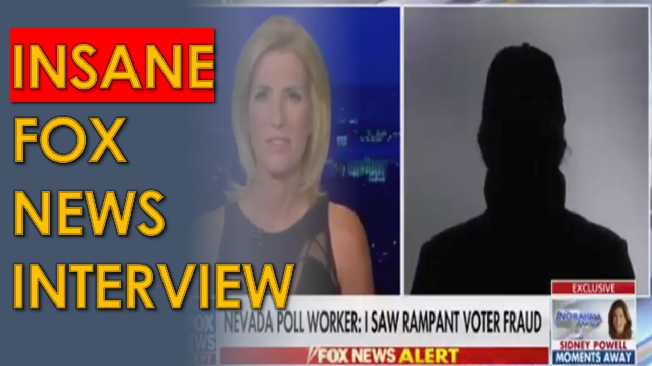 Laura Ingraham S Nevada Poll Worker Interview On Fox News Is Insane Youtube