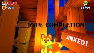 Super Luckys Tale Jinxed 4K Hdr 100% Completion