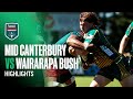 SEMIFINAL: Mid Canterbury v Wairarapa Bush (Heartland Championship 2025)