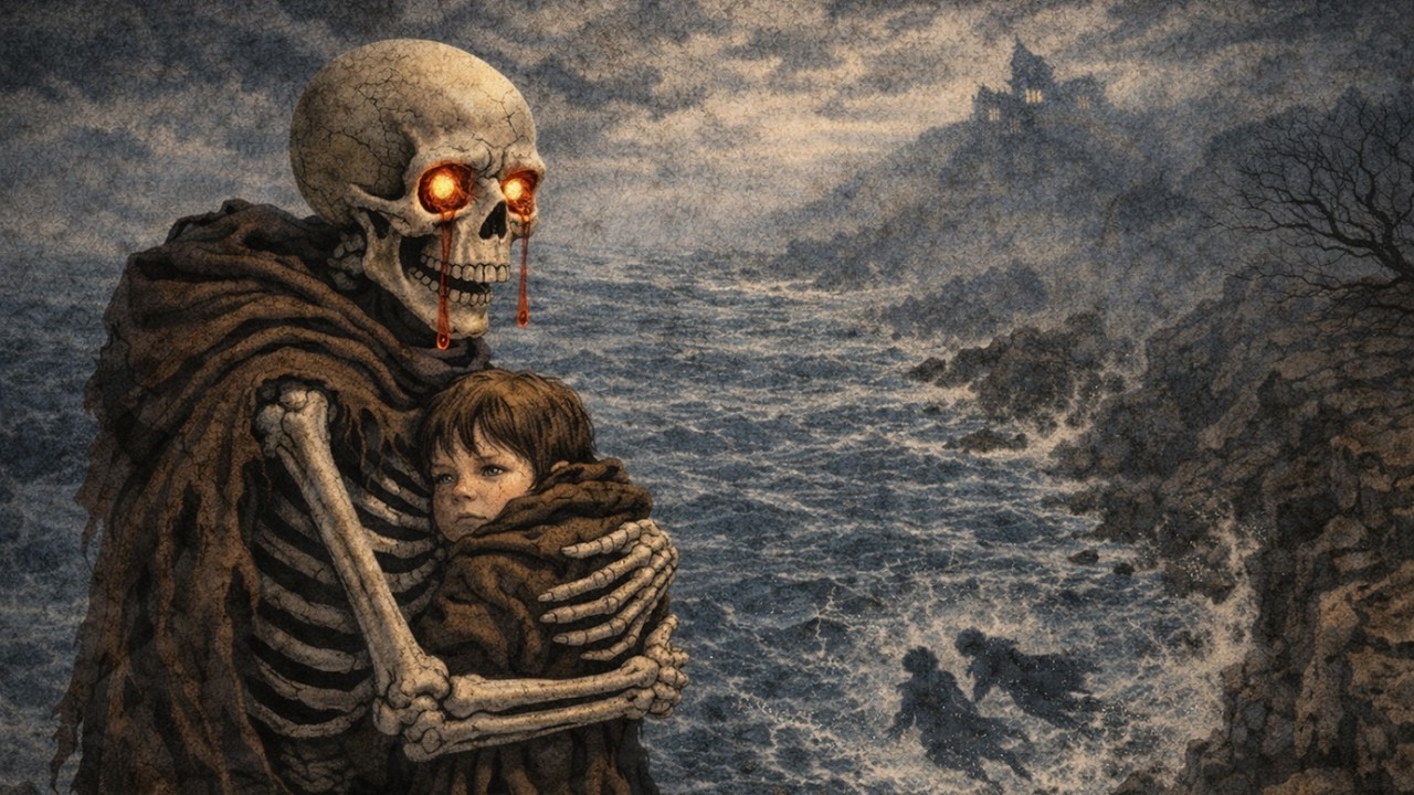 NEUBLÍŽIL JSEM - DIVOKÁ KREV 💀  (Temná folková balada)