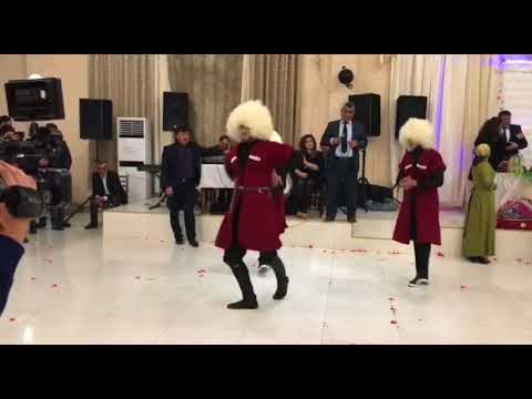 QABAL LEZGİNKA 2018 in ən qəşəng lezginkası KAVKAZ SAHİNLERİ LEZGİNKA