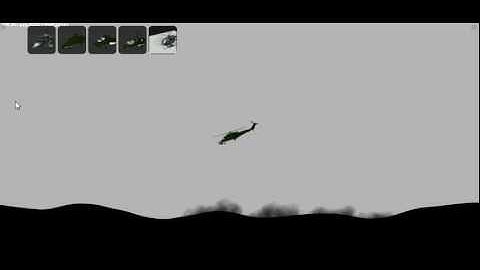 Helicopter HTML5 JavaScript Game Engine Fly Test