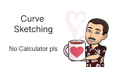 Curve Sketching -  Coffee and Calculus with Dr. Weselcouch