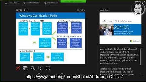 01 MCSA 2012 Introduction By Eng Khaled Abdraboh   Arabic 2
