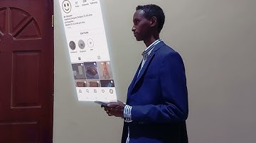 Touch Screen of Hologram Effect made on Adobe After Effect