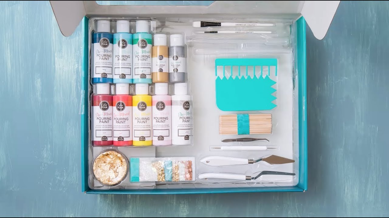 Paint Pouring Kit