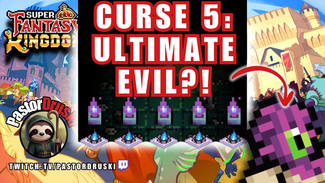 [FULL RUN!] MAX Difficulty: 5 Curse, 5 Bonfire & Ultimate Evil??