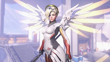 RAW VIDEO | OVERWATCH | MERCY | CLASSIC | SELECTION MENU | PRACTICE RANGE
