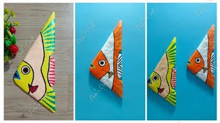 Easy Wall Hanging Craft Ideas With Paper/ DIY room decor / How to make wall hanging with wall putty