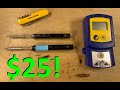 $25 Pinecil Soldering Iron vs TS100