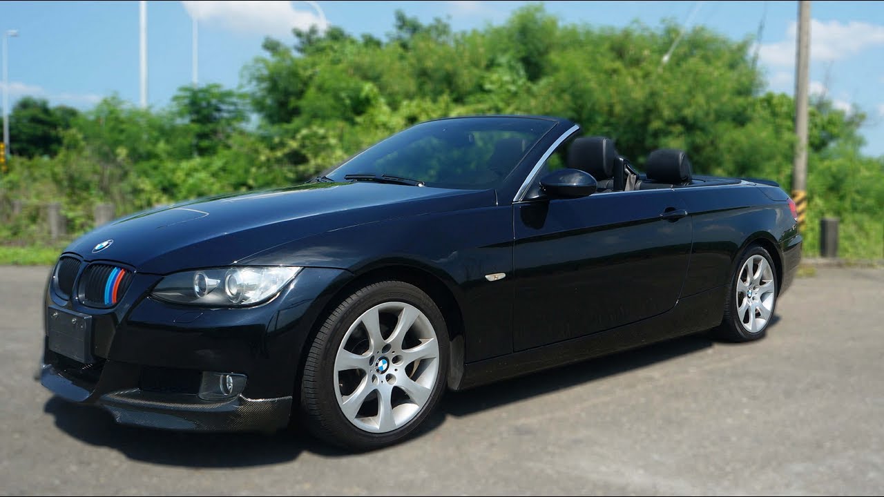 08年bmw 3i 黑色硬頂敞篷寶馬中古車 Youtube