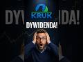 KRUK chce wypłacić rekordową dywidendę! Akcjonariusze zacierają ręce! #KRUK #dywidenda #GPW #akcje