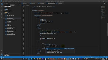 Partie 12 : Création d