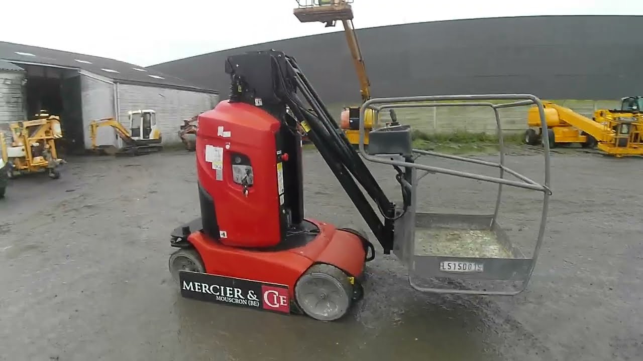 NACELLE A MAT VERTICAL AUTOMOTRICE ELECTRIQUE 10M - MANITOU DE 2011  MANITOU 100 VJR Mercier & Cie