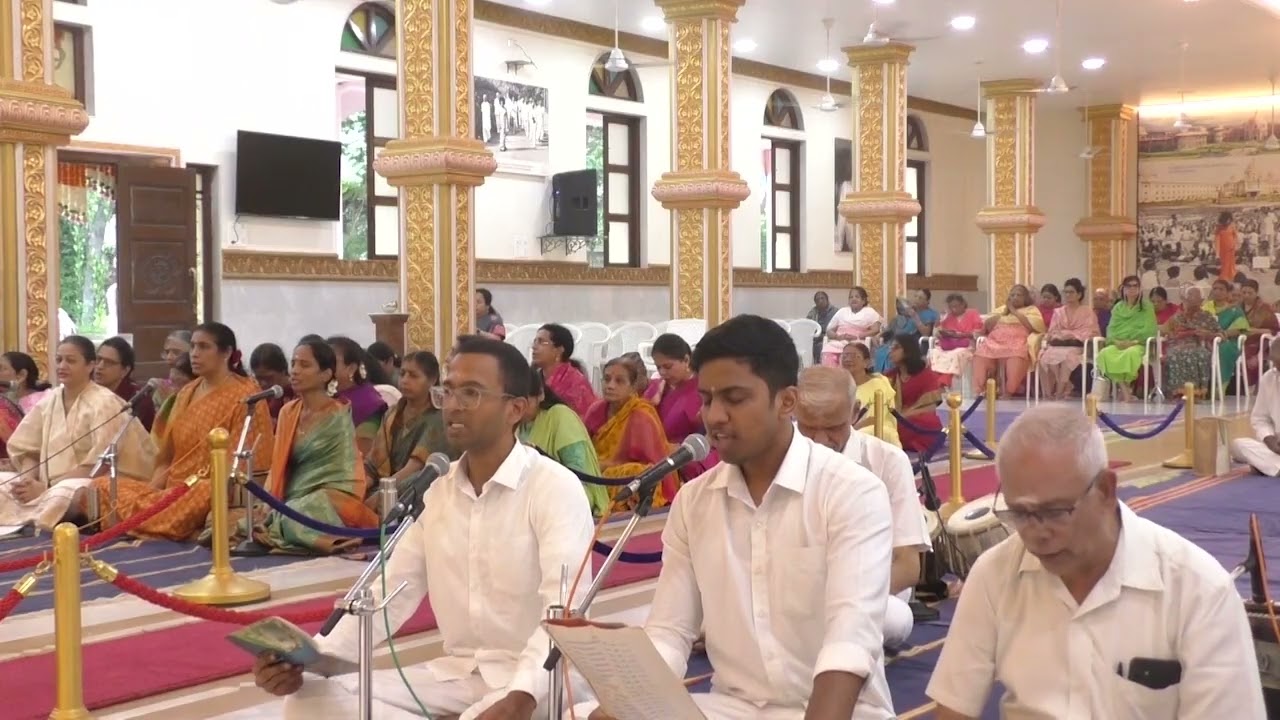 Global Akhand Bhajan at Shantideep, Dharmakshetra, on Saturday, November 8th, 2025