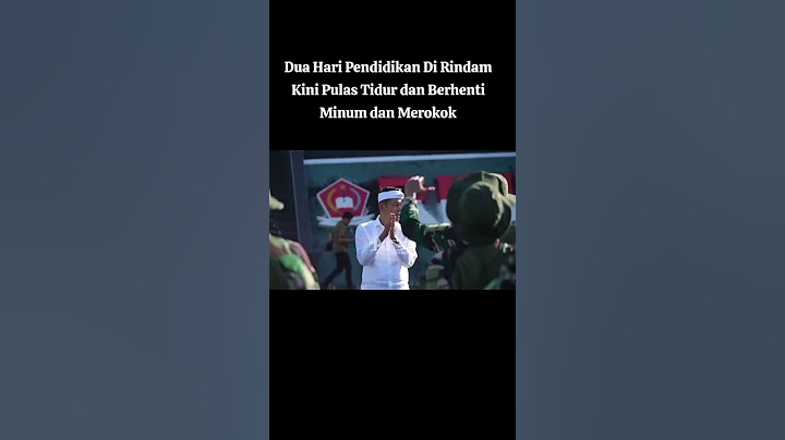 Baru dua hari pendidikan di rindam sudah sebagus ini #gubernurjawabarat #kdm #kangdedimulyadi