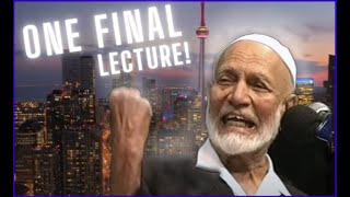 Sh. Ahmed Deedat in TORONTO! - NEVER-SEEN-BEFORE Footage