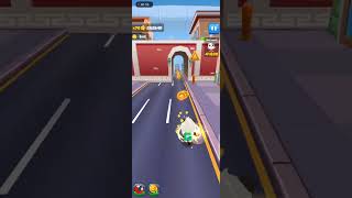 panda Pet Running Fast on the road 😍💥 Pet Runner Race 👍💖 Garfield Rush Racing Game, 3d Race game screenshot 2