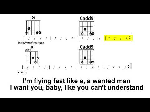 Love on the Weekend (John Mayer) EASY Chord and Lyric Play-Along