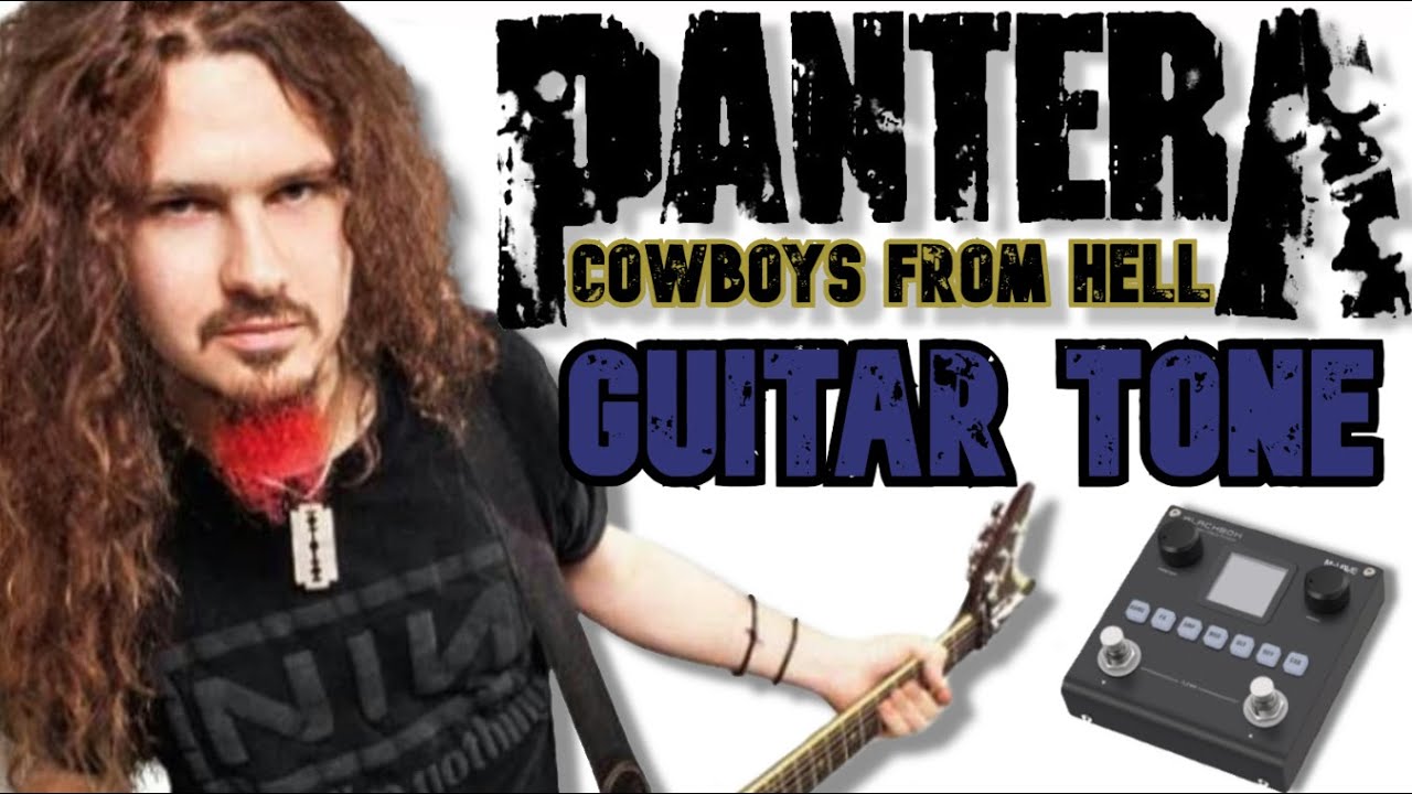 Pantera Cowboys from Hell Tone on Mvave Blackbox