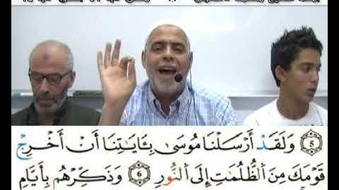 إملاء سورة ابراهيم الآيات من 01إلى 12