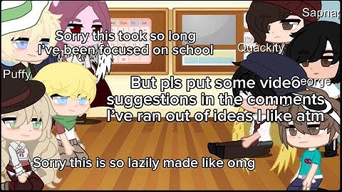 Dsmp react to them as random tiktoks(mostly Tubbo?)