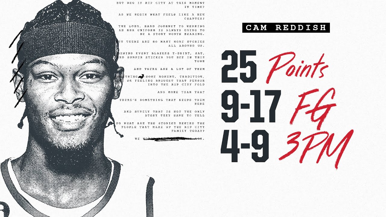 Cam Reddish Highlights (25 points) | Portland Trail Blazers | Mar. 3, 2023