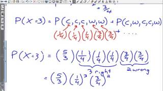 MDM4U 14-15 F The Binomial Distribution