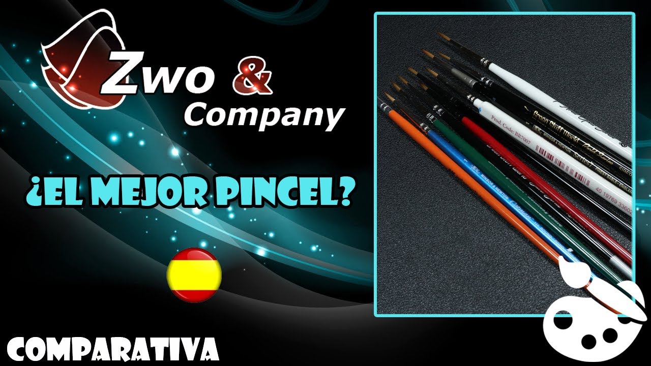 🔥¿Cuál es el MEJOR PINCEL para Tus Miniaturas? Todo lo que Necesitas Saber || Comparativa #1 ✨