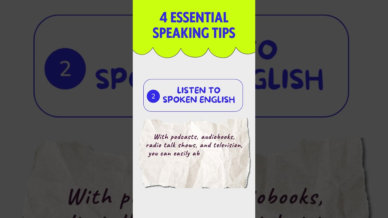 Blue Grey Bold Playful Speaking Tips Instagram Reel 2 