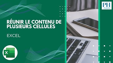 Excel - Réunir le contenu de plusieurs cellules en une seule (CONCAT)