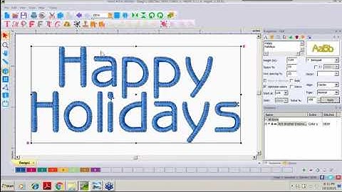 DIME Word Art in Stitches- All Puffed Up and Pretty