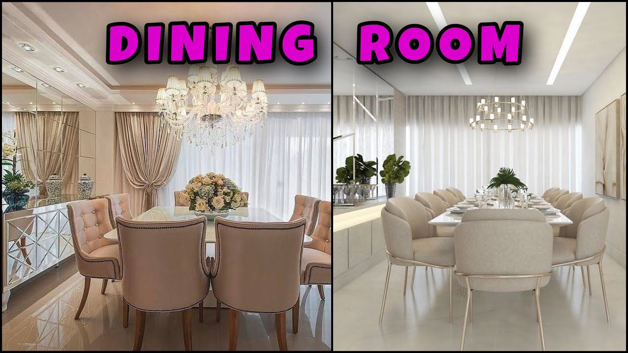 Harmonious Gathering Open Concept Dining Room Designs