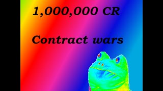 Contract Wars-What Black Division really is, 1,000,000 CR!!!!!