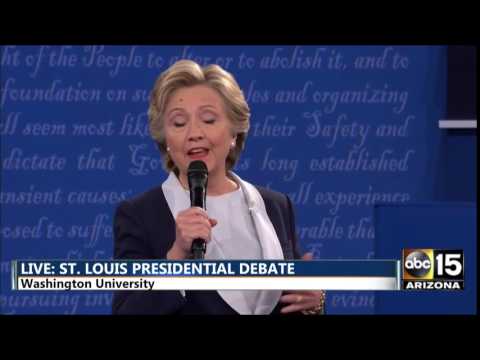 Fly Lands On Hillary Clinton's Face During Presidential Debate After Smelling The Bullshit