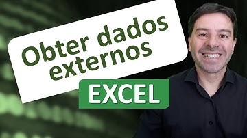 Obter dados externos no Excel