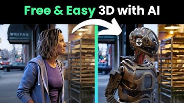 FREE AI Makes 3D Animation Easy | AI Movie Workflow