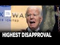 NEW POLL: Biden Disapproval Rating Hits HIGHEST Mark Of Presidency