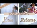 QUARTO DAS MENINAS FINALIZADO, GUARDA-ROUPA COMPLETO, ORGANIZAÇÃO