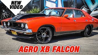 Ford Falcon GT 351 looking tough | Pro Drag wheels | Muscle car