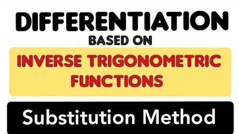 Differentiation based on INVERSE TRIGONOMETRY | 12th Maths | CBSE Important Question | By O.P. GUPTA