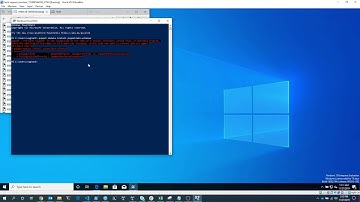 Running puppet on Windows demo