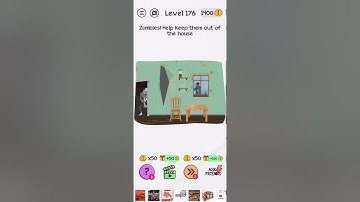 Braindom Level 176 walk though solution