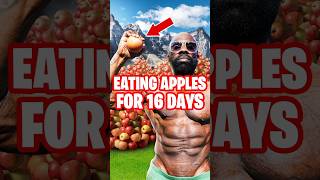 I ATE ONLY APPLES… 🍎#food #health #bodybuilding