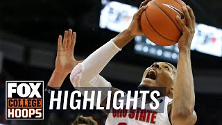 No. 18 Ohio State holds on late vs. Cincinnati in defensive battle | FOX COLLEGE HOOPS HIGHLIGHTS